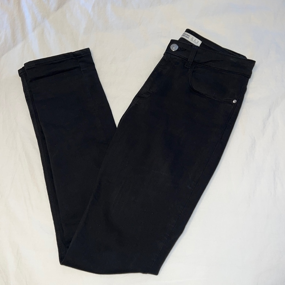 Zara Basic Black Jeans